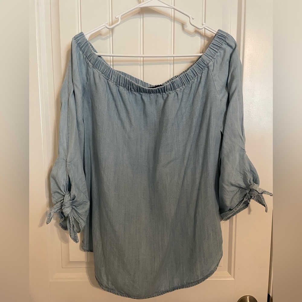Off the shoulder blouse